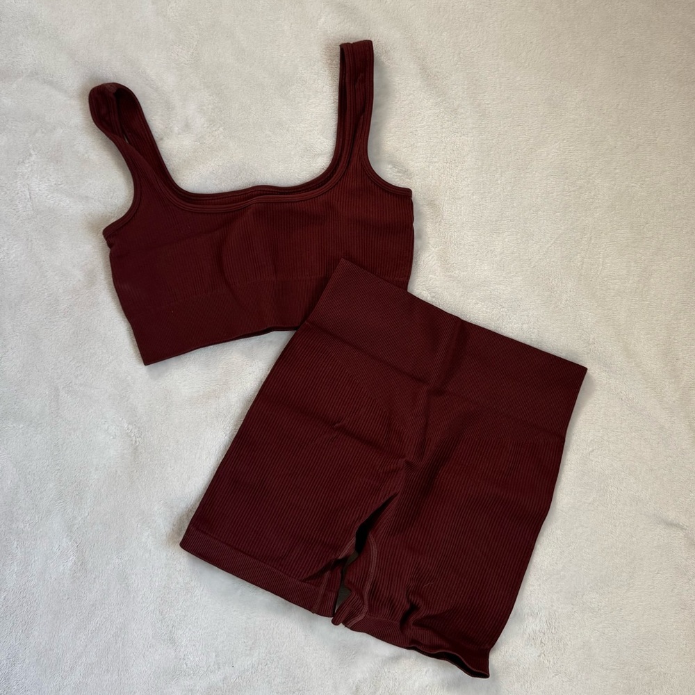 Brown Workout Set